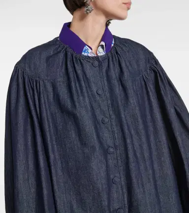 Dries Van Noten Denim coat | Thumbnail 4 Dries Van Noten Denim coat | Thumbnail 4