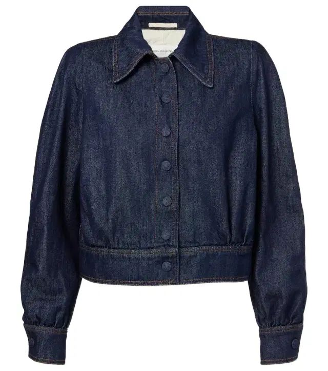 Dries Van Noten Cropped denim jacket