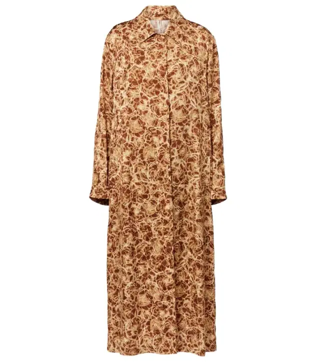 Dries Van Noten Leopard-print coat
