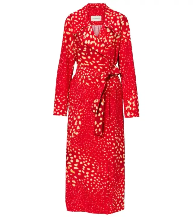 Dries Van Noten Printed coat