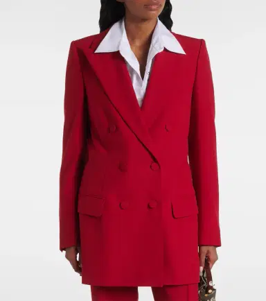 Dries Van Noten Double-breasted wool blazer | Thumbnail 6