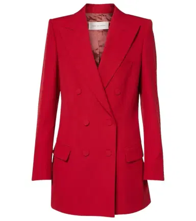 Dries Van Noten Double-breasted wool blazer | Thumbnail 1