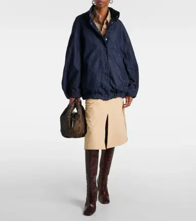 Dries Van Noten Oversized denim jacket | Thumbnail 2