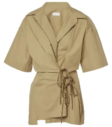 Dries Van Noten Cotton twill shirt | Thumbnail 1