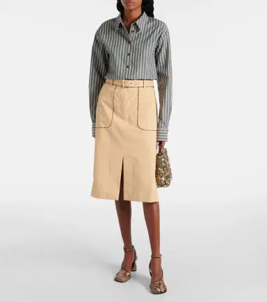 Dries Van Noten Striped cotton shirt | Thumbnail 2