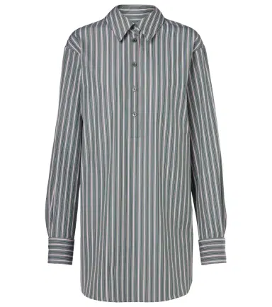 Dries Van Noten Striped cotton shirt | Thumbnail 1