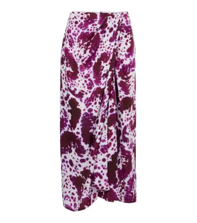 Dries Van Noten Gathered midi skirt | Thumbnail 1