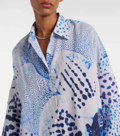 Dries Van Noten Printed cotton shirt | Thumbnail 3