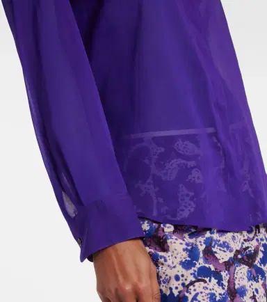 Dries Van Noten Silk-blend shirt | Thumbnail 3