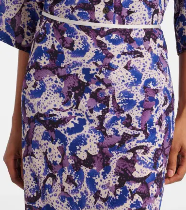 Dries Van Noten Floral pencil skirt | Thumbnail 2