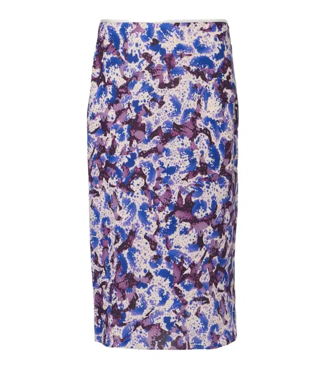Dries Van Noten Floral pencil skirt
