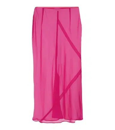 Dries Van Noten Silk-blend satin midi skirt | Thumbnail 1
