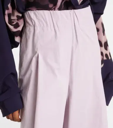Dries Van Noten High-rise cotton wide-leg pants | Thumbnail 2