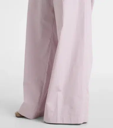 Dries Van Noten High-rise cotton wide-leg pants | Thumbnail 5