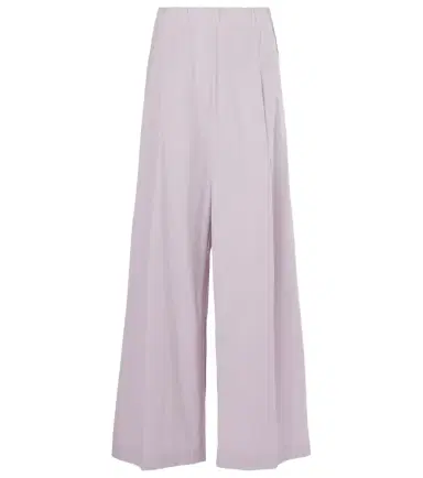 Dries Van Noten High-rise cotton wide-leg pants | Thumbnail 1