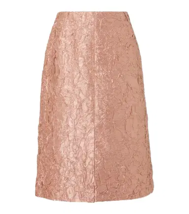 Dries Van Noten Lamé midi skirt | Thumbnail 1