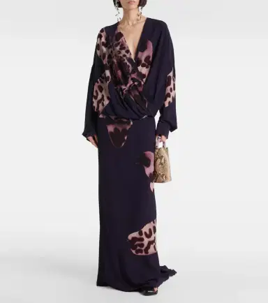 Dries Van Noten Printed maxi skirt | Thumbnail 3