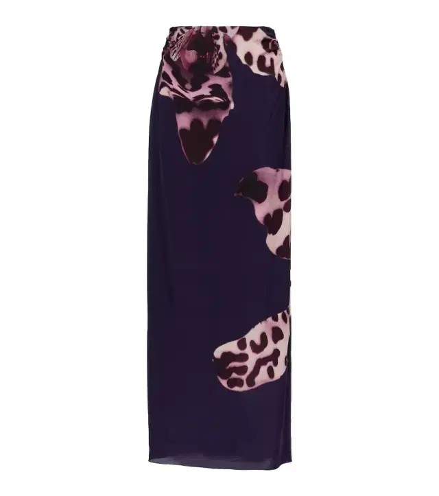 Dries Van Noten Printed maxi skirt