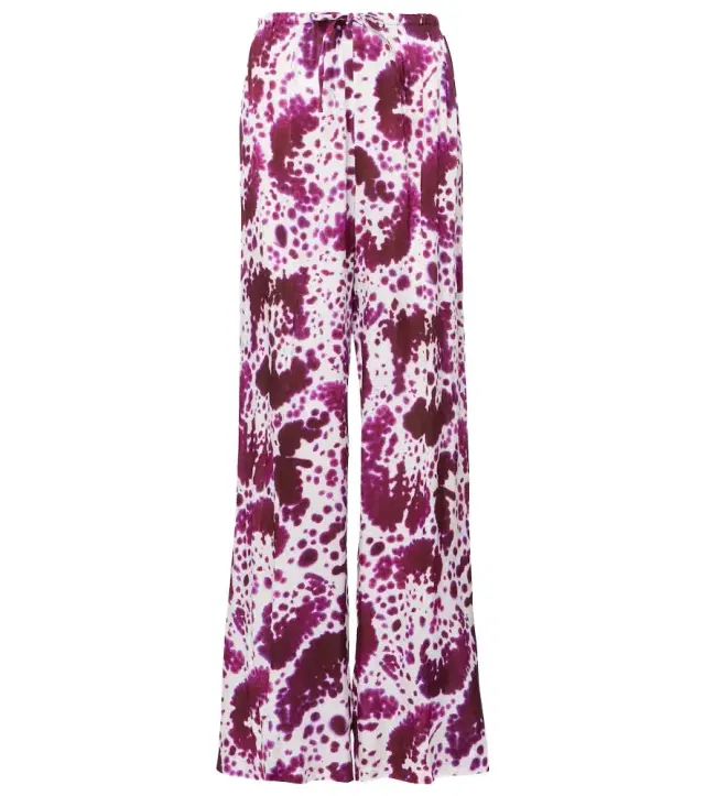 Dries Van Noten Crêpe straight pants