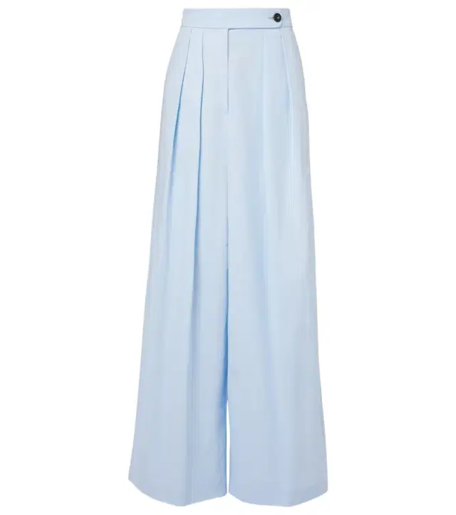 Dries Van Noten Cotton wide-leg pants