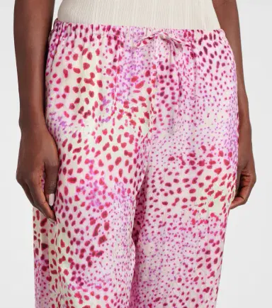 Dries Van Noten Jacquard wide-leg pants | Thumbnail 3