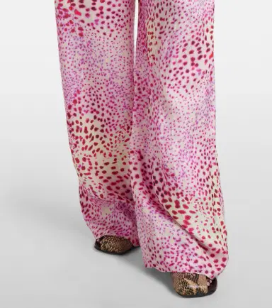 Dries Van Noten Jacquard wide-leg pants | Thumbnail 5