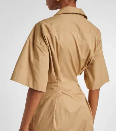 Dries Van Noten Cotton wrap dress | Thumbnail 6