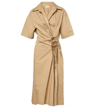 Dries Van Noten Cotton wrap dress | Thumbnail 1