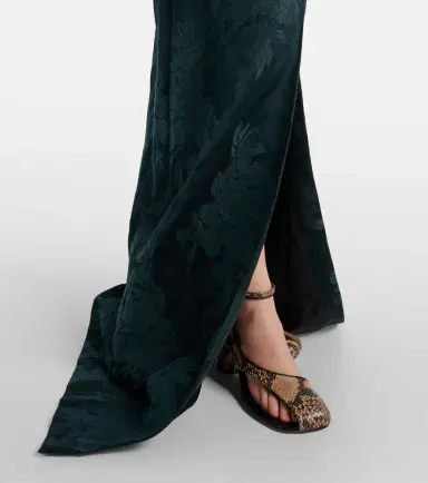 Dries Van Noten Floral jacquard gown | Thumbnail 2