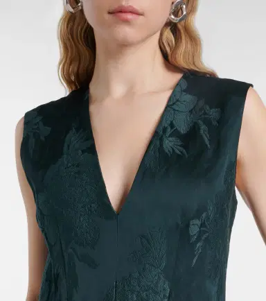 Dries Van Noten Floral jacquard gown | Thumbnail 5