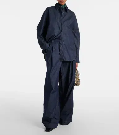Dries Van Noten High-rise wide-leg jeans | Thumbnail 4
