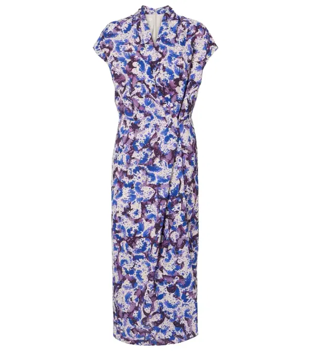 Dries Van Noten Printed midi dress