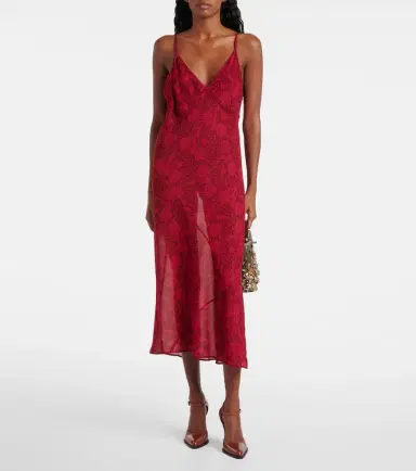 Dries Van Noten Floral slip dress | Thumbnail 5 Dries Van Noten Floral slip dress | Thumbnail 5