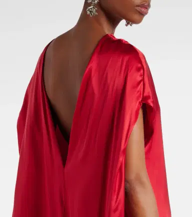 Dries Van Noten Silk-blend satin gown | Thumbnail 3