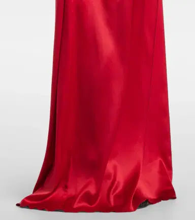 Dries Van Noten Silk-blend satin gown | Thumbnail 4