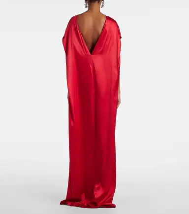 Dries Van Noten Silk-blend satin gown | Thumbnail 5