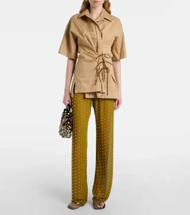 Dries Van Noten Embellished straight pants | Thumbnail 2
