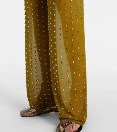 Dries Van Noten Embellished straight pants | Thumbnail 4