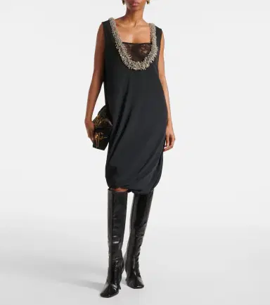 Dries Van Noten Embellished minidress | Thumbnail 4