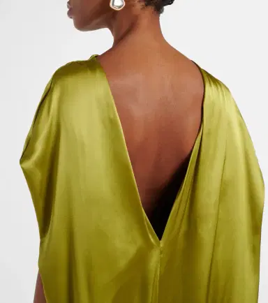 Dries Van Noten Silk-blend satin gown | Thumbnail 2