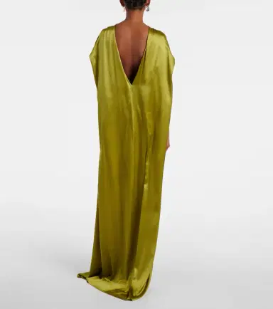 Dries Van Noten Silk-blend satin gown | Thumbnail 4