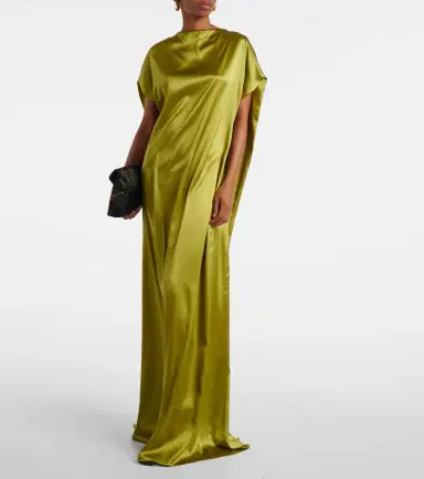 Dries Van Noten Silk-blend satin gown | Thumbnail 5