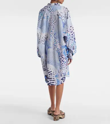 Dries Van Noten Printed cotton voile shirt | Thumbnail 4