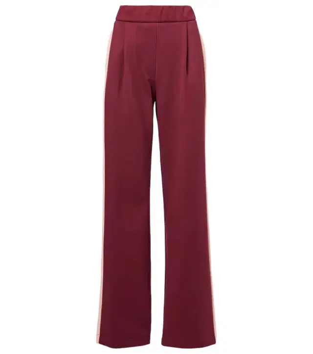 Dries Van Noten High-rise cotton-blend wide-leg pants