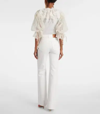 Chloé Chloé High-rise flared jeans | Thumbnail 2