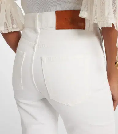 Chloé Chloé High-rise flared jeans | Thumbnail 4