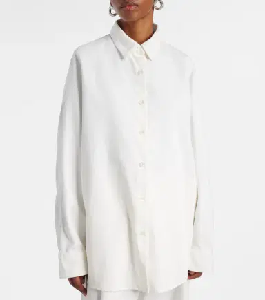 Dries Van Noten Oversized denim shirt | Thumbnail 6