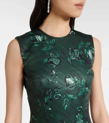 Emilia Wickstead Mara floral taffetta gown | Thumbnail 3