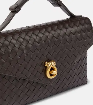 Bottega Veneta Knot Lock Intrecciato leather top-handle bag | Thumbnail 3 Bottega Veneta Knot Lock Intrecciato leather top-handle bag | Thumbnail 3