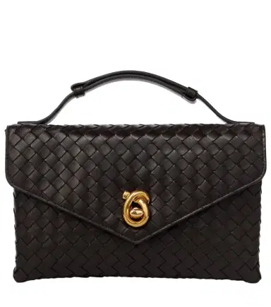 Bottega Veneta Knot Lock Intrecciato leather top-handle bag | Thumbnail 1 Bottega Veneta Knot Lock Intrecciato leather top-handle bag | Thumbnail 1